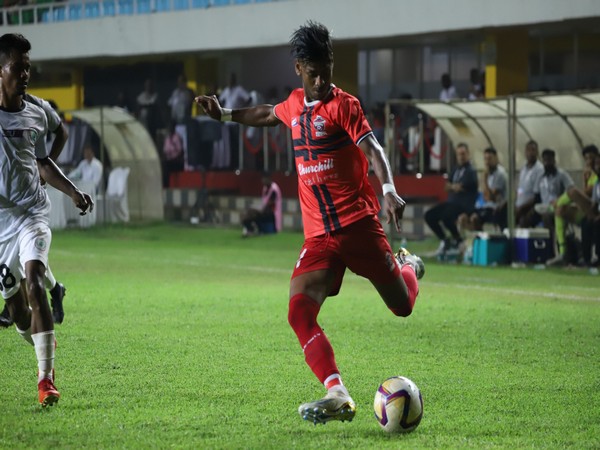 Churchill Brothers FC in action against NEROCA FC during I-League 2023-24 (Image: I-League/AIFF)