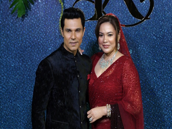 Randeep Hooda and Lin Laishram (ANI Photos)