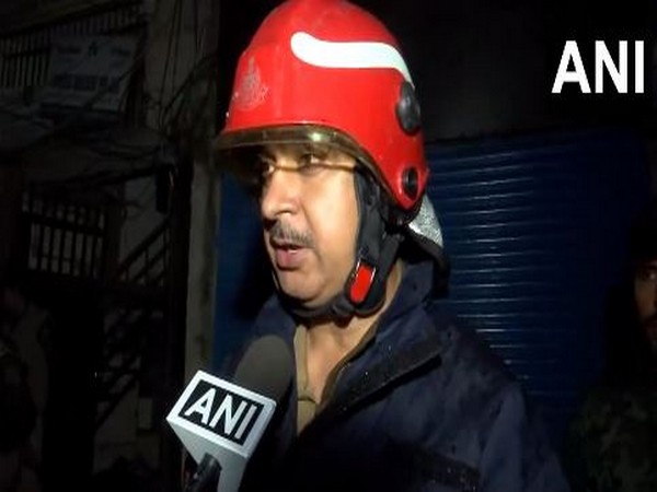 Delhi Fire Service ADO Sumit Kumar (Photo/ANI)