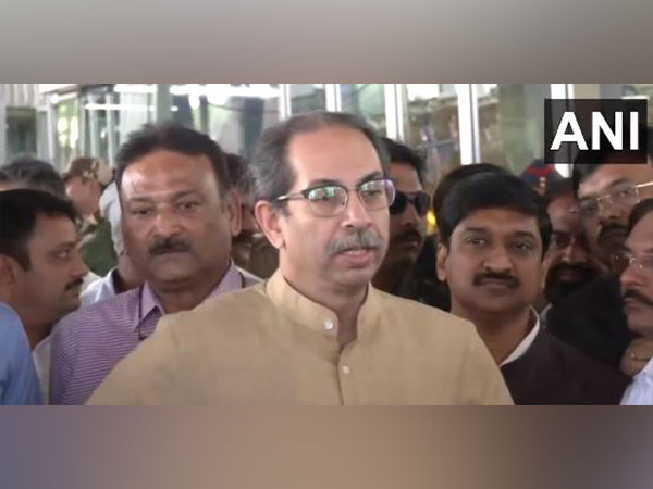Shiv Sena leader Uddhav Thackeray (Photo/ANI)