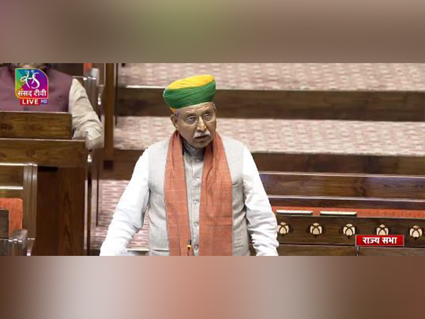 Union Minister Arjun Ram Meghwal (Image Credit: Sansad TV)