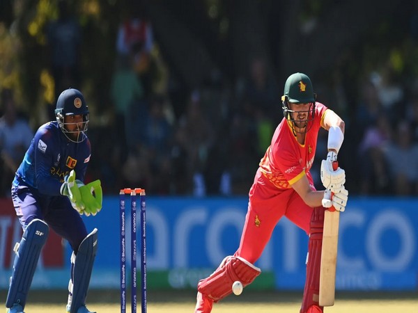 Zimbabwe and Sri Lanka players in action (Photo-ICC)