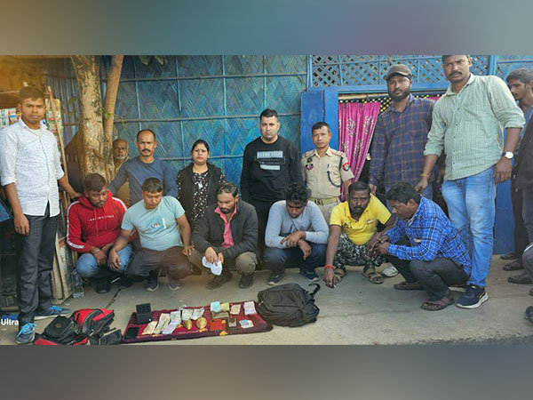 Assam STF seizes fake gold, Indian currency notes; six arrested (Photo/ANI)