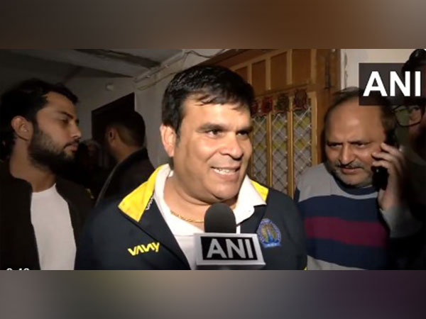 Pramod Sharma, brother-in-law of Rajasthan CM designate Bhajanlal (Photo/ANI)