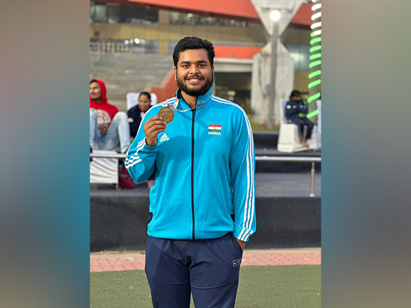 Tokyo Paralympics silver medallist Yogesh Kathuniya (Photo: ANI)