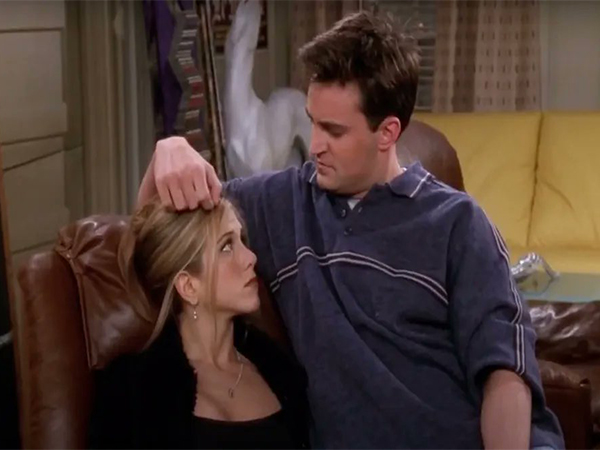 Jennifer Aniston and her late 'Friends' co-star Matthew Perry (Image source: Instagram)