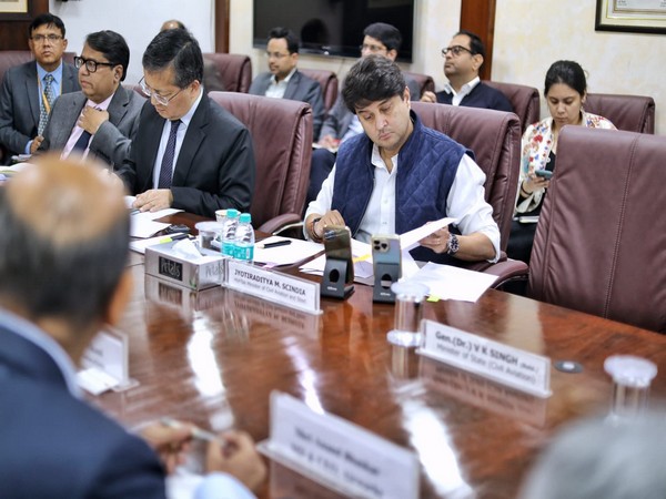 Union Minister Jyotiraditya Scindia (Photo Courtesy: JM_Scindia/Twitter)