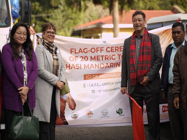 Meghalaya’s Khasi Mandarin embarks on Journey to Dubai Markets (Photo/ANI)