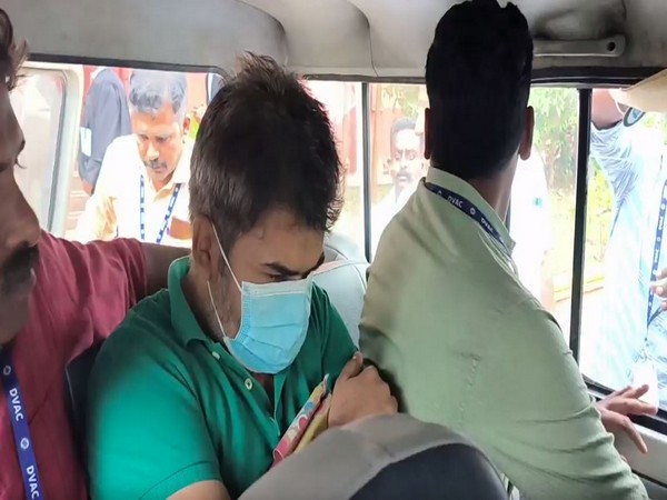 Ankit Tiwari produced before Dindigul judicial magistrate (Photo/ANI)