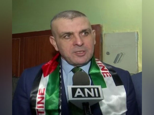Counsellor at the Embassy of Palestine Basem F Hellis (Photo/ANI)