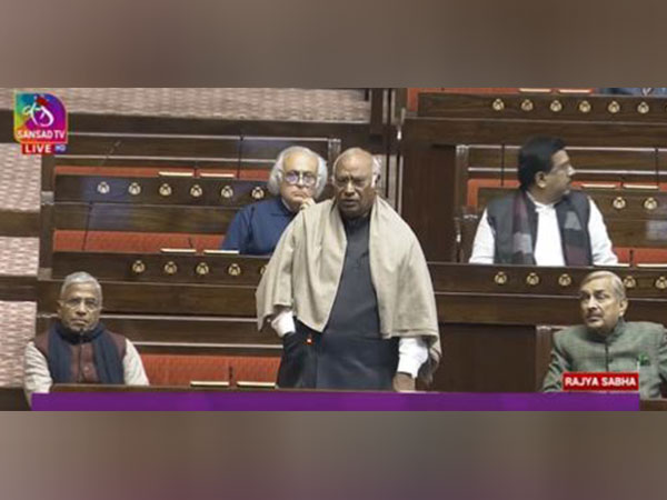 Leader of the Opposition in Rajya Sabha Malliakrjun Kharge (Photo/ANI)