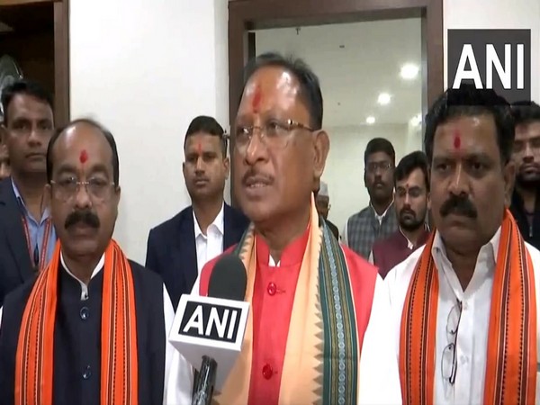  Chhattisgarh Chief Minister Vishnu Deo Sai (Photo/ANI) 