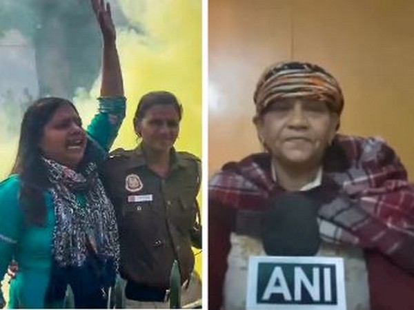 Mother of Neelam (Right) (Photo/ANI)