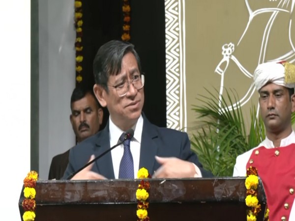 Chief Justice of Jammu and Kashmir and Ladakh High Court, N Koteshwar Singh. (Photo/ANI)