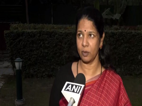 DMK MP Kanimozhi Karunanidhi (Photo/ANI) 