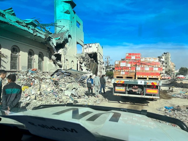 Visuals of Gaqza City posted by WHO Chief Tedros Adhanom Ghebreyes (Photo: X@DrTedros)