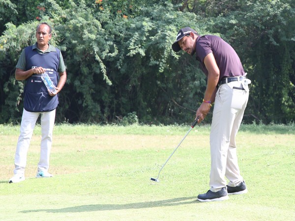 Chandigarh’s Akshay Sharma in action during Jaipur Open 2023 (Image: PGTI)