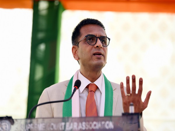 Chief Justice of India, DY Chandrachud. (File Photo/ANI)