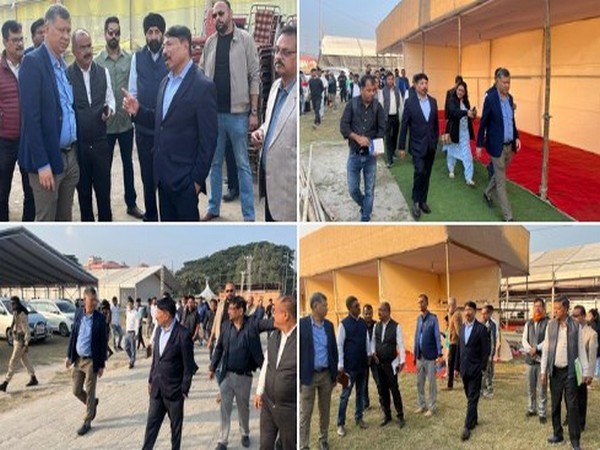 Assam agriculture minister Atul Bora reviewing preparations for Assam-International Agri-Horti Show 2023 (Images: X/)