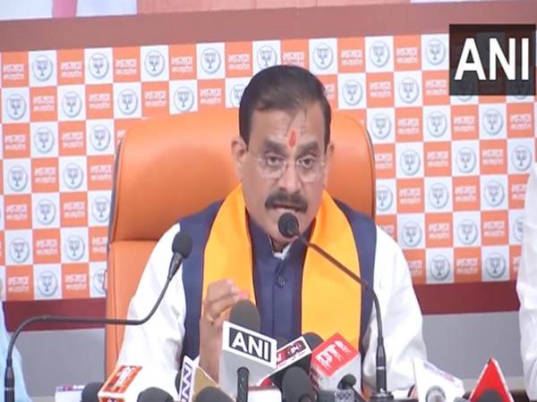 MP BJP Chief V D Sharma (File Photo/ANI)
