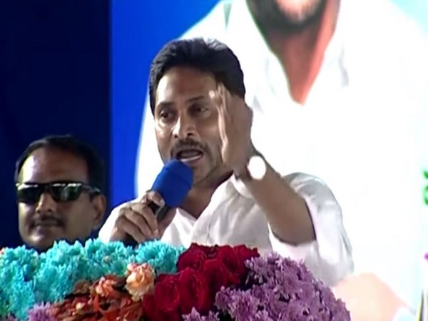 Andhra Pradesh Chief Minister YS Jagan Mohan Reddy at Srikakulam