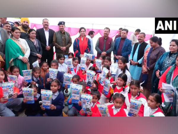 Visual from Viksit Bharat Sankalp Yatra event held in Udhampur. (Photo/ANI)