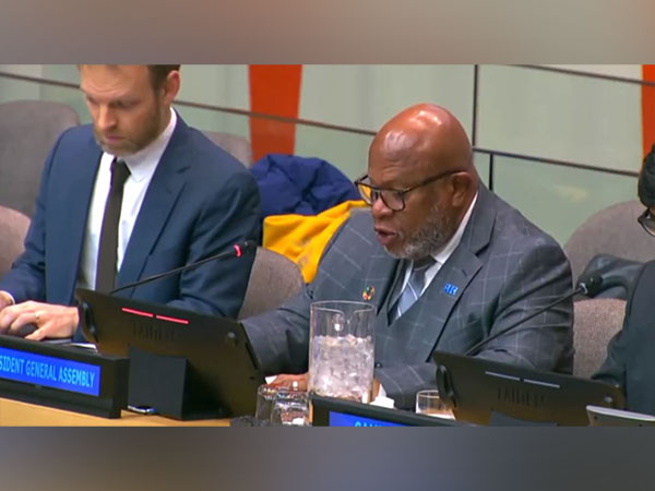 UNGA President Dennis Francis (Source: Twitter/@UN_PGA)