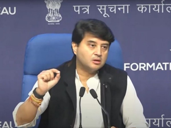 Union Civil Aviation Minister Jyotiraditya Scindia (Image: ANI)