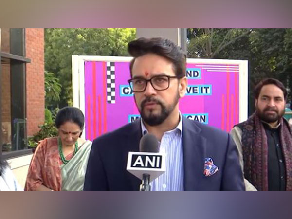 Anurag Thakur. (Photo- ANI)