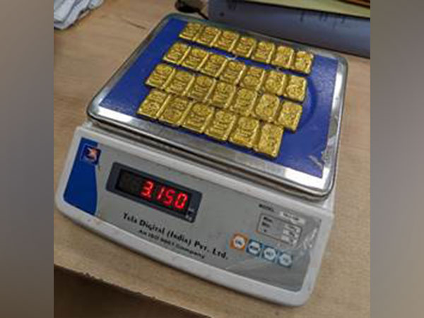 Delhi Customs seizes gold worth Rs 1.96 crore (Image/ANI)