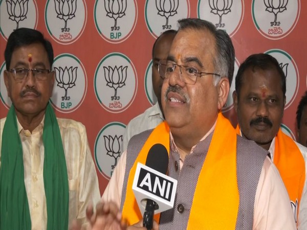 Telangana BJP in-charge Tarun Chugh (Photo/ANI)