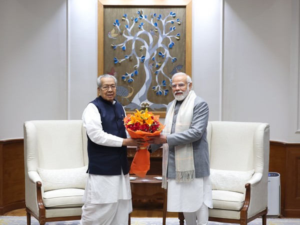 Chhattisgarh Governor Biswabhusan Harichandan and Prime Minister Narendra Modi (X/@PMOIndia)