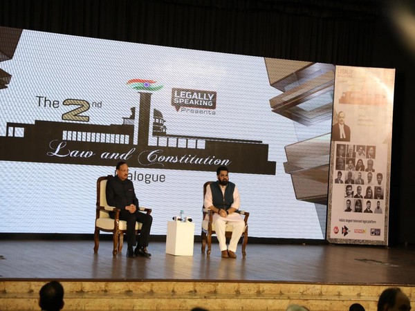 Supreme Court Judge Justice Surya Kant at 2nd Law and Constitutional Dialogue (Image/ANI)