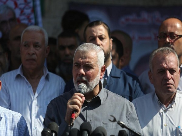 Hamas supreme leader Ismail Haniyeh (Photo/TPS)