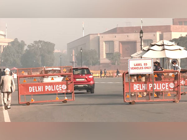 Security outside Parliament (File Photo/ANI)