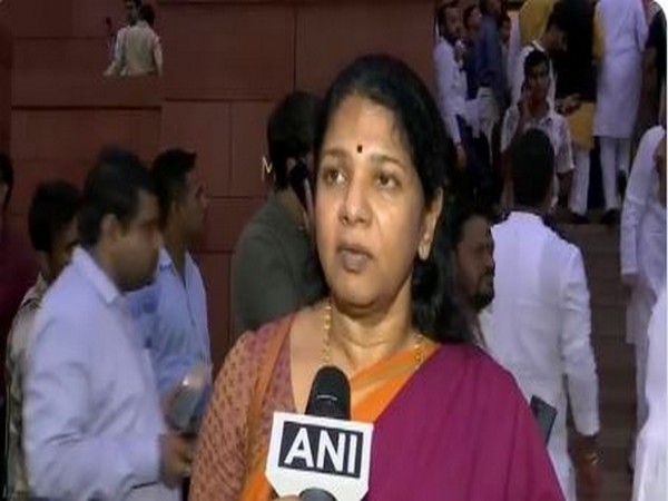 DMK MP Kanimozhi (Photo/ANI)