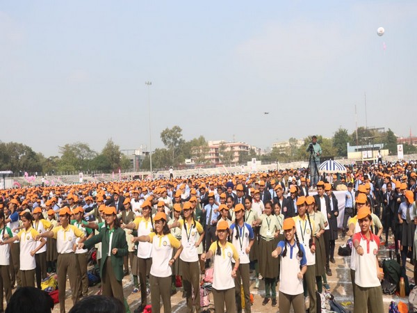 Girls receiving training (Photo/ANI)