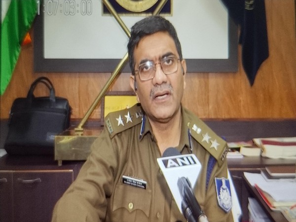 Gwalior SSP Rajesh Singh Chandel (Photo/ANI)