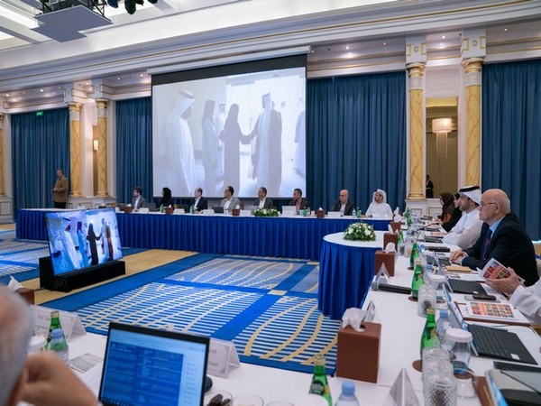Sultan bin Ahmed attends UOS meeting on its strategy for 2024-2030 (Photo/WAM)