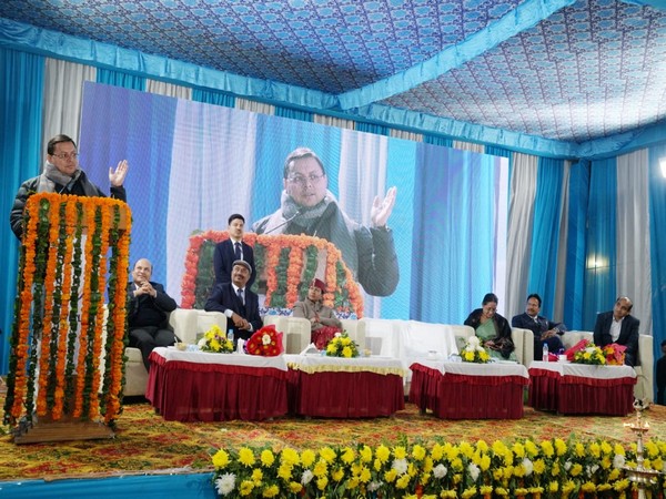 Uttarakhand Chief Minister Pushkar Singh Dhami (Image/ANI)