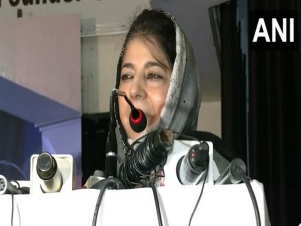 PDP Chief Mehbooba Mufti (Photo/ANI)