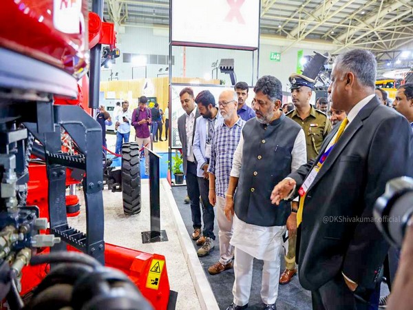 DK Shivakumar at EXCON 2023 (Photo credit/ DK Shivakumar 'X' handle)