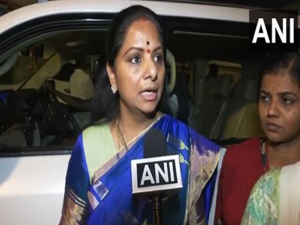BRS leaderer K Kavitha (Photo/ANI 