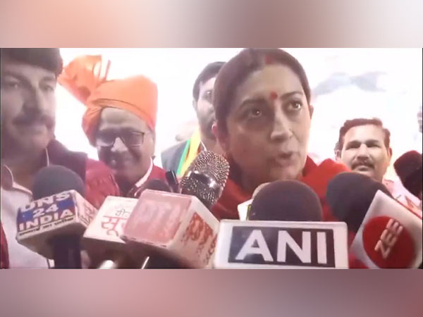 Union Minister Smriti Irani (Photo/ANI)