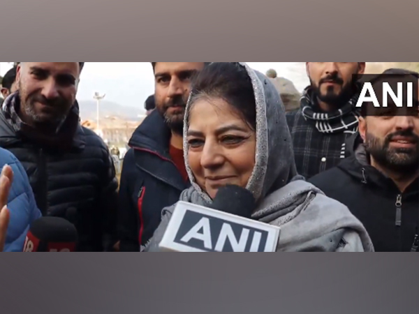 PDP Chief Mehbooba Mufti (Photo/ANI)