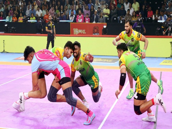 Patna and Jaipur in action. (Photo- PKL)
