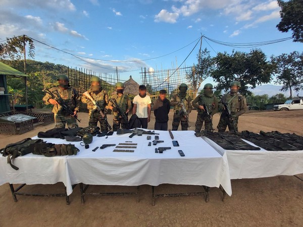 Assam Rifles rescues two civilians from a Myanmar based militant group (Image credit/ Assam Rifles)