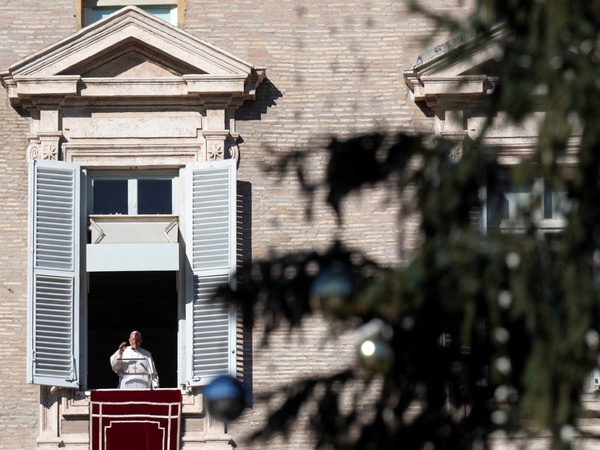 Angelus prayer led by Pope Francis at the Vatican (Photo Credit: Reuters)