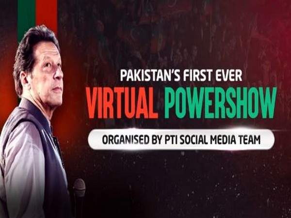 Pakistan Tehreek-e-Insaf’s First Virtual Powershow (Photo/X@PTIofficial)