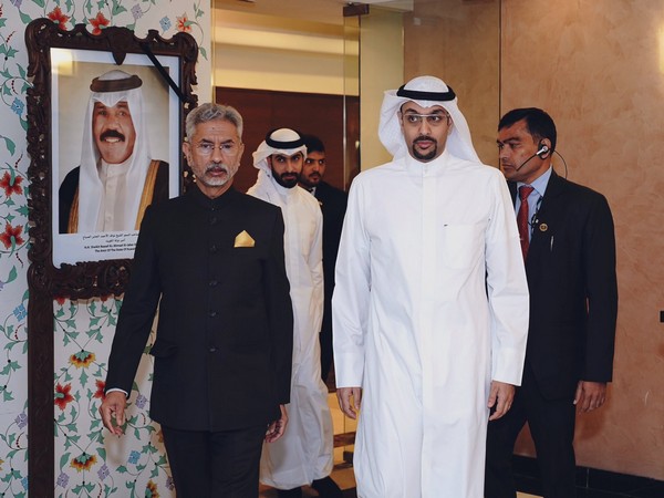 External Affairs Minister S Jaishankar, visits the Embassy of Kuwait on Monday morning (Photo/X@DrSJaishankar)